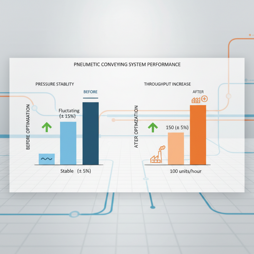 Master custom pneumatic conveyor design for irregular facility floor plans. Learn pressure calculations, bend radius parameters, and retrofit strategies to eliminate blockages and maximize throughput.