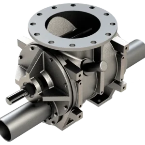 Blow Through Rotary Airlock Valve