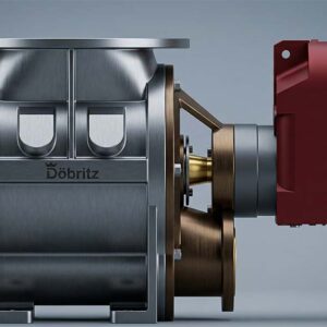 Conventional Blow Thru Rotary Valve For Gravity Feeding / Discharging