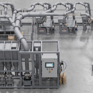 Industrial Powder Inerting Unit IP55 Powdering Inerting Device Of The Filter